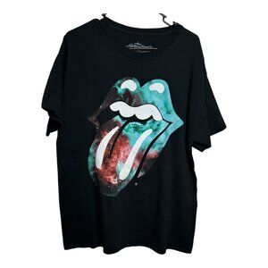 The Rolling Stones Black Cotton T-Shirt